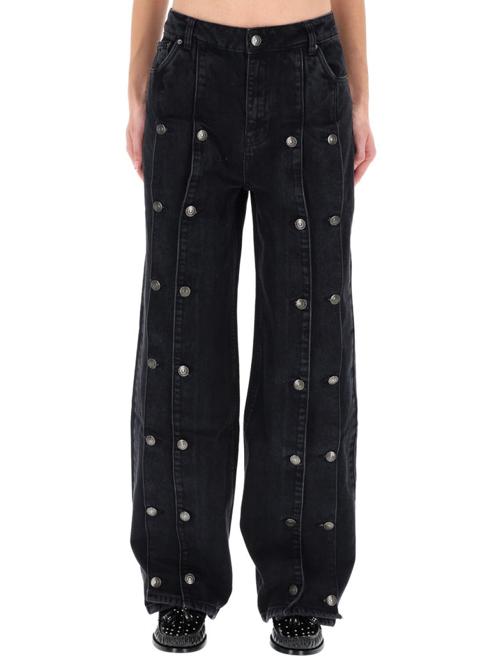 Rotate Birger Christensen Denim - Black | Wanan Luxury