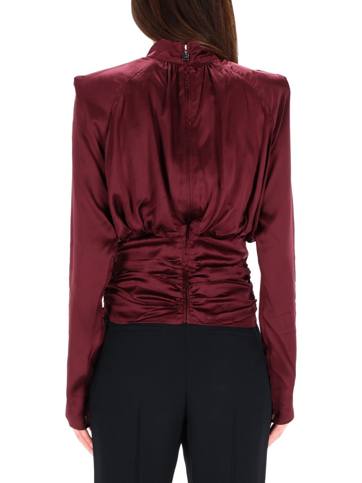 Rotate Birger Christensen Tops - Burgundy | Wanan Luxury