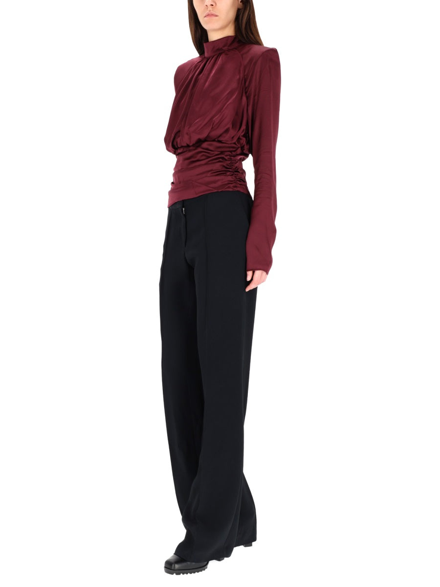 Rotate Birger Christensen Tops - Burgundy | Wanan Luxury