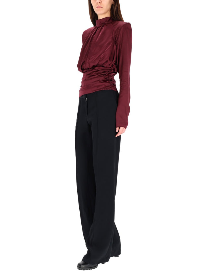 Rotate Birger Christensen Tops - Burgundy | Wanan Luxury