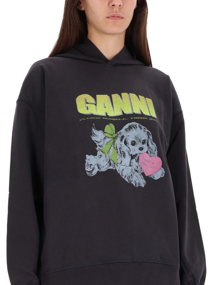 Ganni Sweatshirts - Grey | Wanan Luxury
