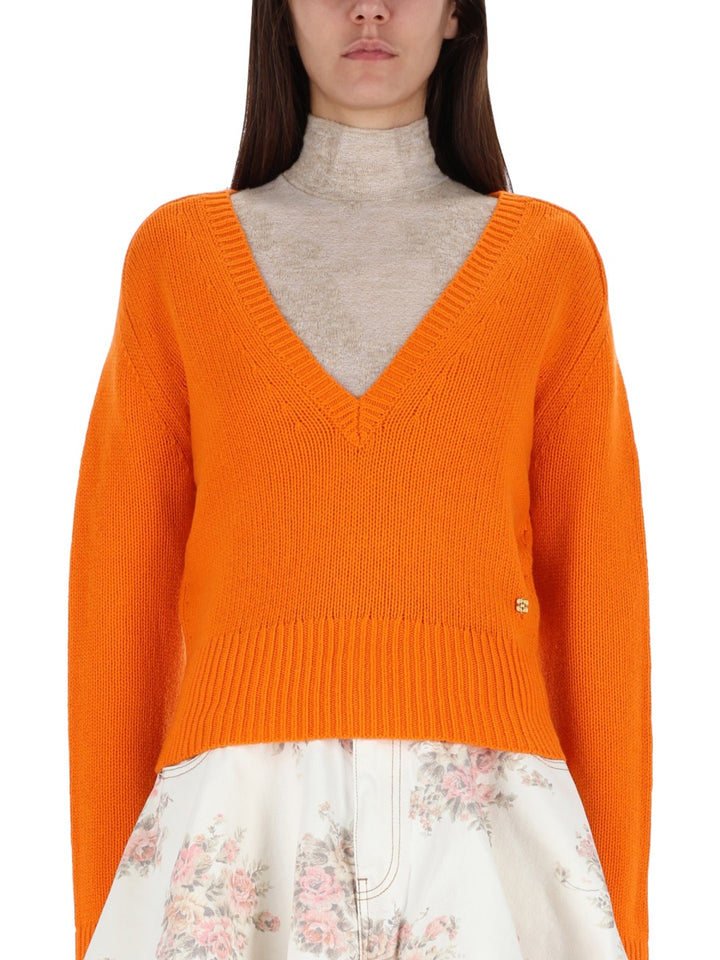 Ganni Sweaters - Orange | Wanan Luxury