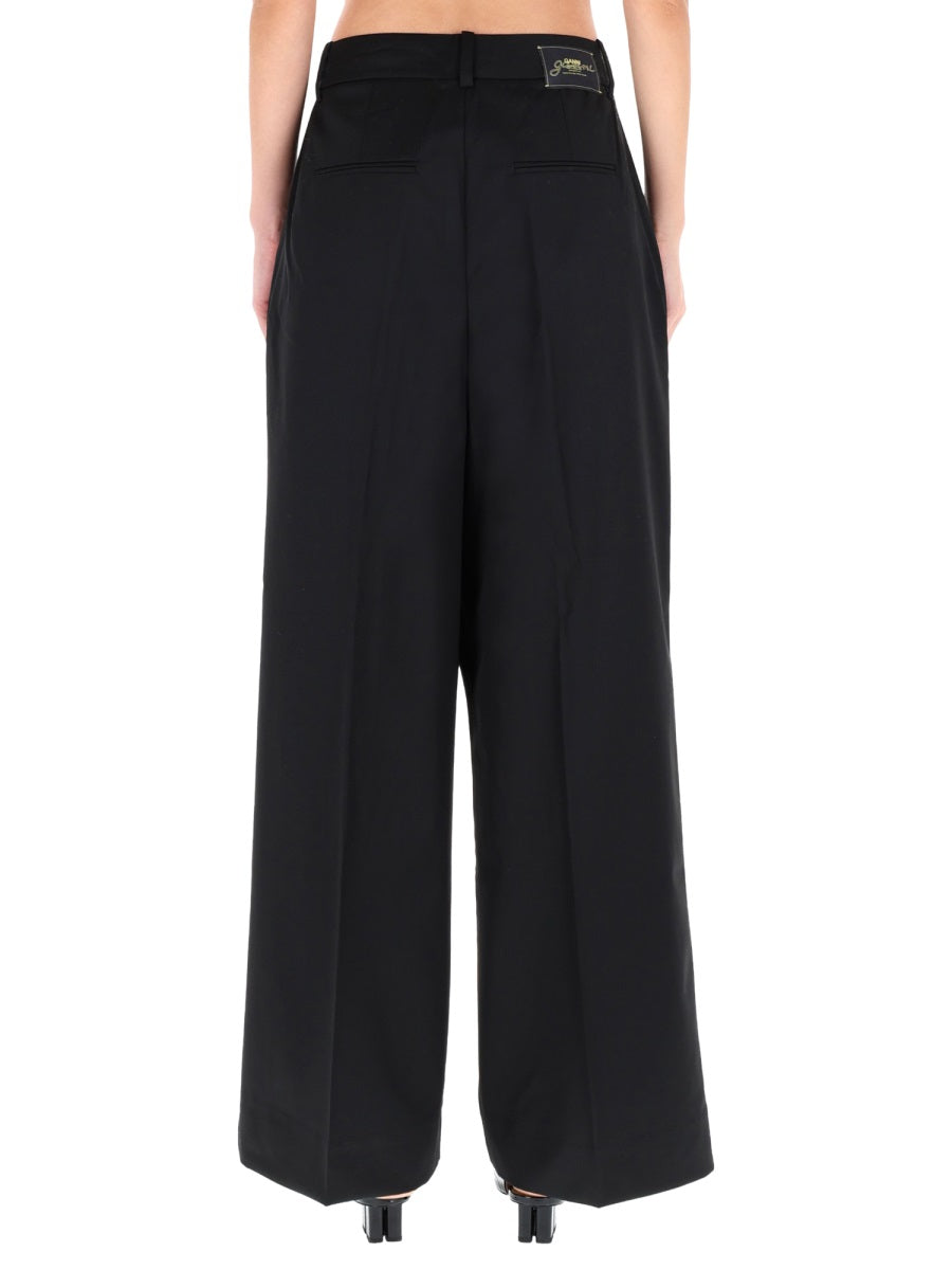 Ganni Pants - Black | Wanan Luxury