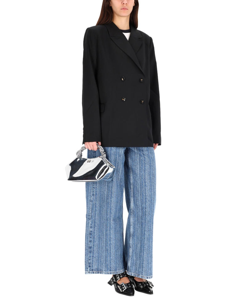 Ganni Jackets - Black | Wanan Luxury