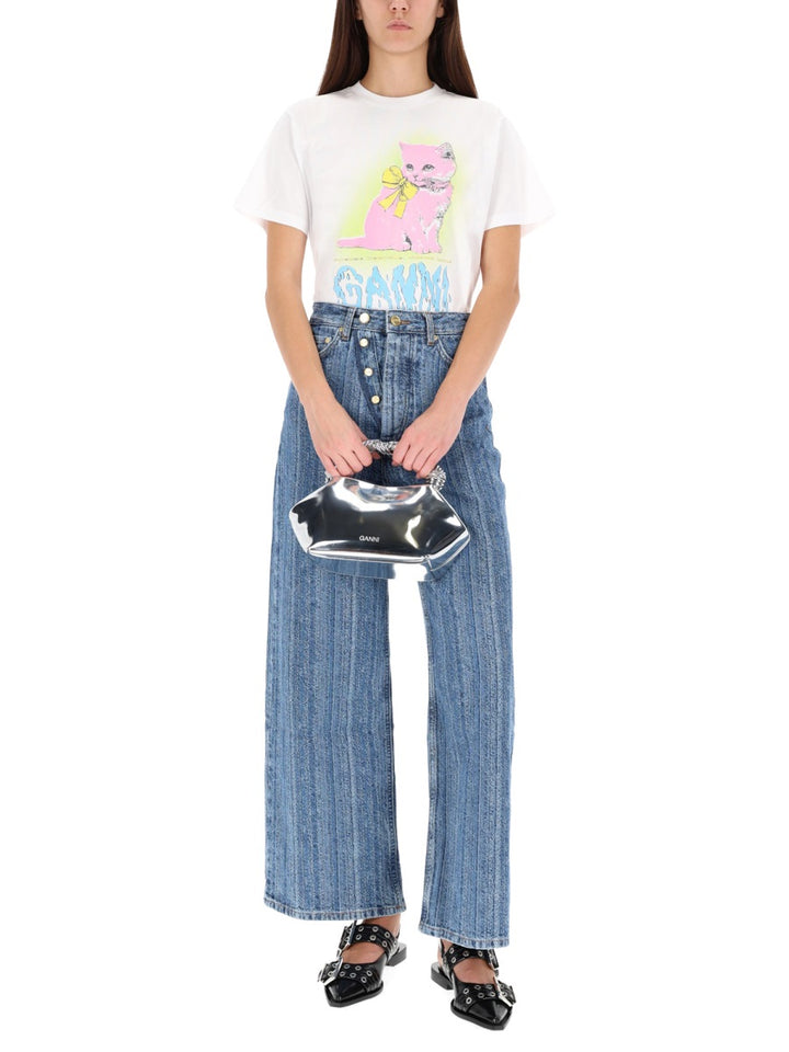 Ganni T shirts - White | Wanan Luxury