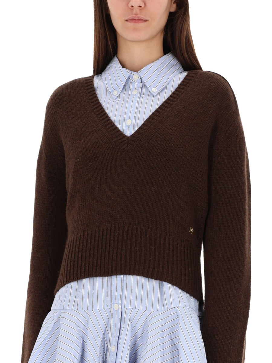 Ganni Sweaters - Brown | Wanan Luxury