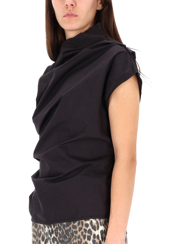 Ganni Tops - Black | Wanan Luxury