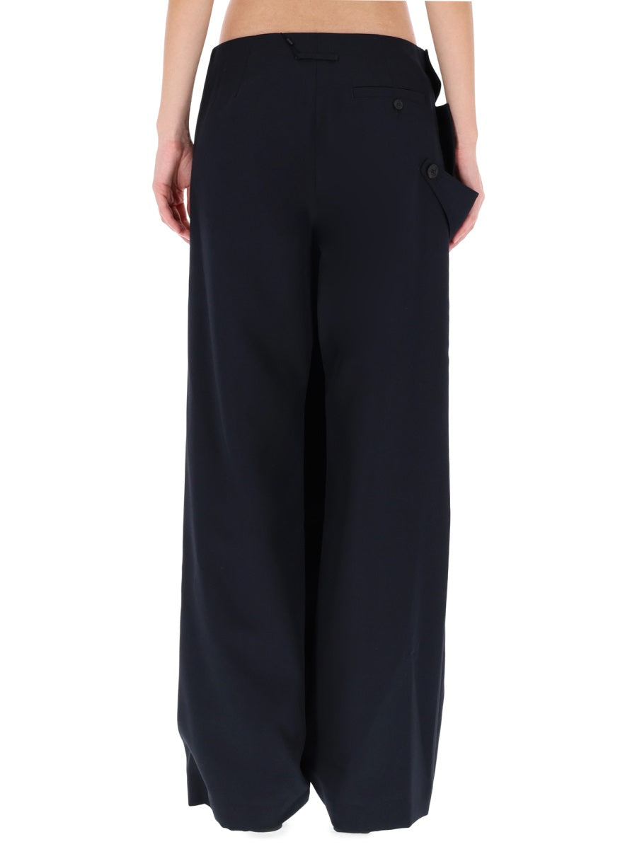 Jean Paul Gaultier Pants - Blue | 46c23483ab7950e8f7e49da7f9ef6ccf5fb2a7b2