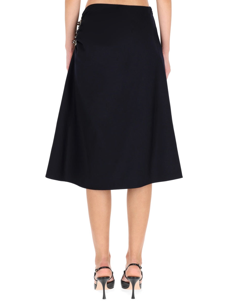 Dries Van Noten Skirts - Blue | Wanan Luxury