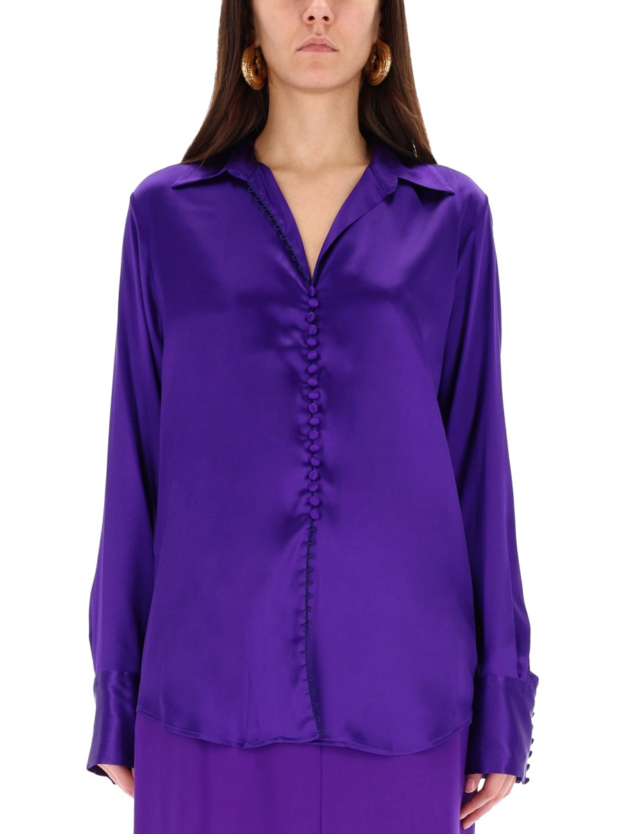 Dries Van Noten Shirts - Purple | Wanan Luxury