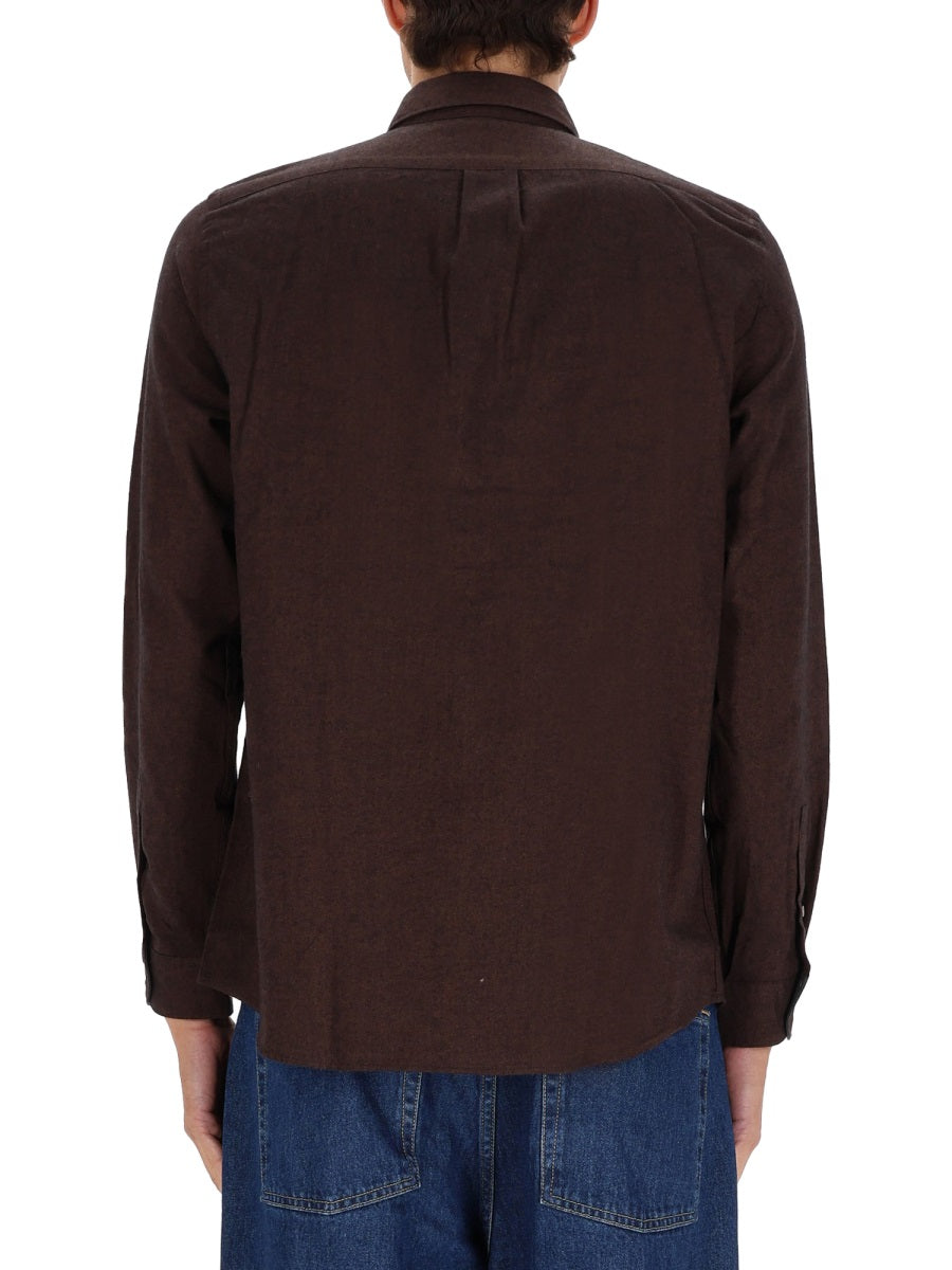 Ps Paul Smith Shirts - Brown | Wanan Luxury
