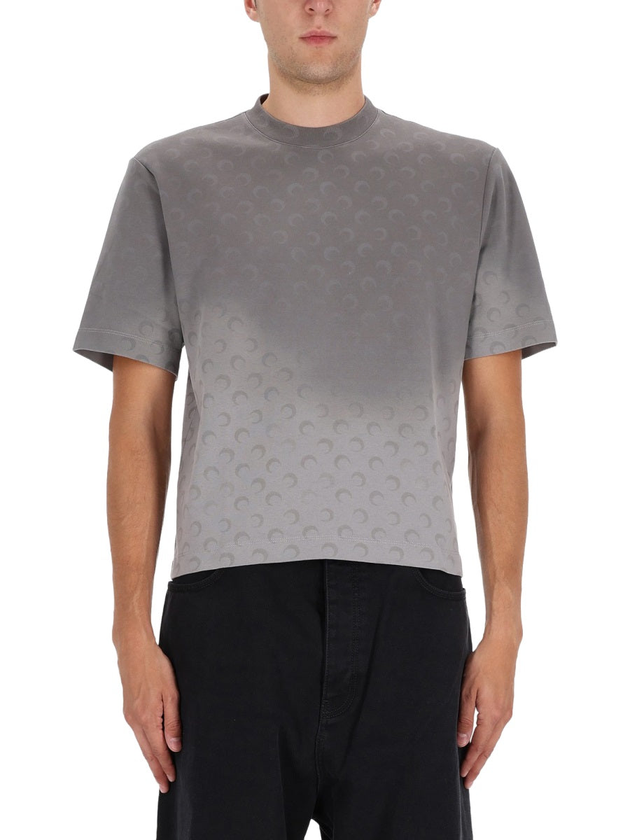Marine Serre T shirts - Grey | Wanan Luxury