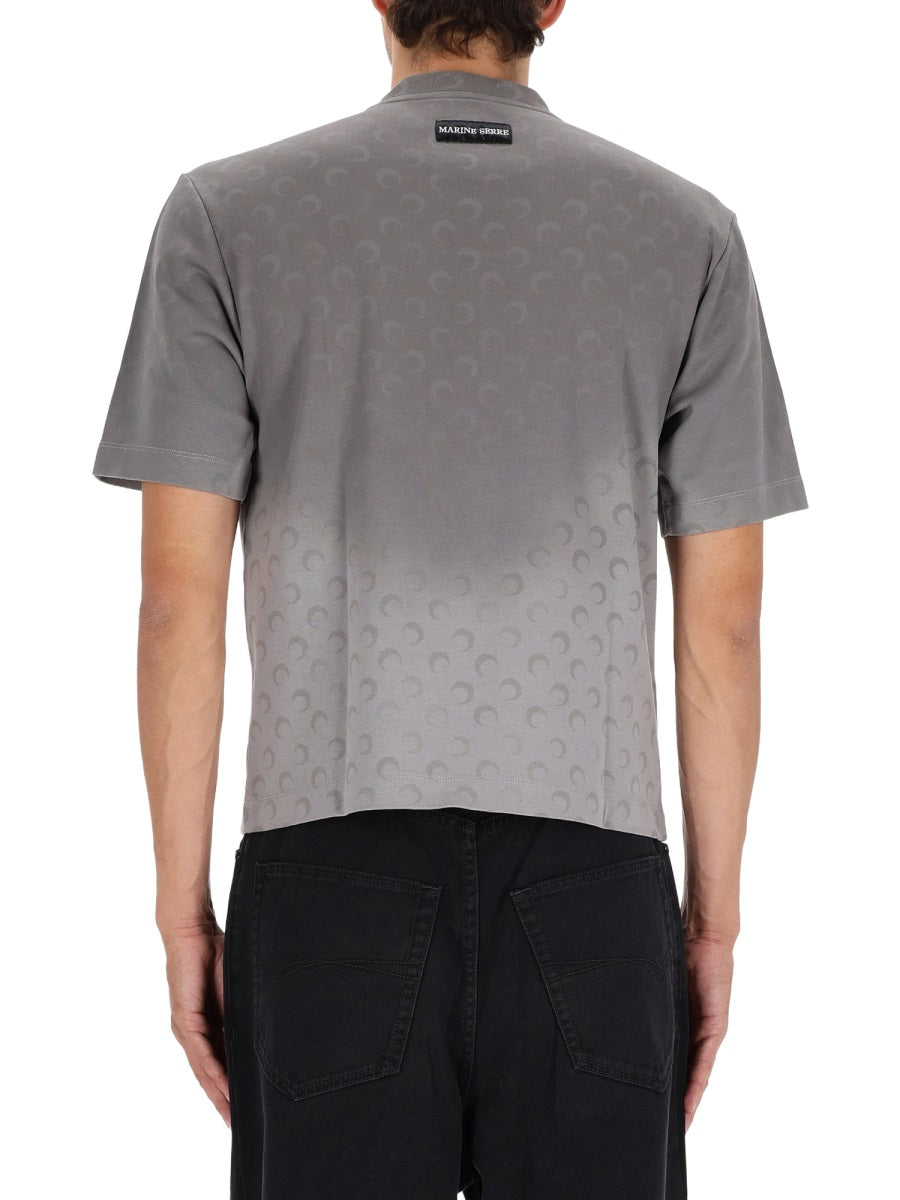 Marine Serre T shirts - Grey | Wanan Luxury