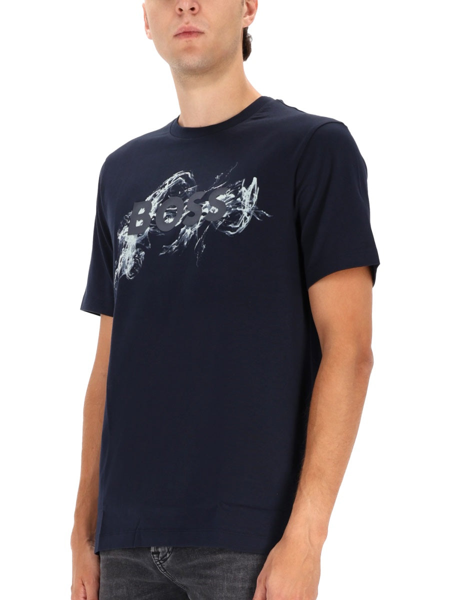 Boss T shirts - Blue | Wanan Luxury