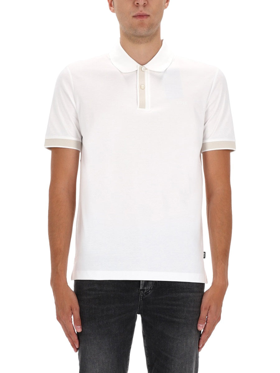 Boss Polo - White | Wanan Luxury