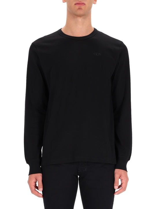 T-Shirt With Embroidered Logo