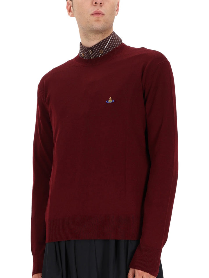 Vivienne Westwood Sweaters - Burgundy | Wanan Luxury
