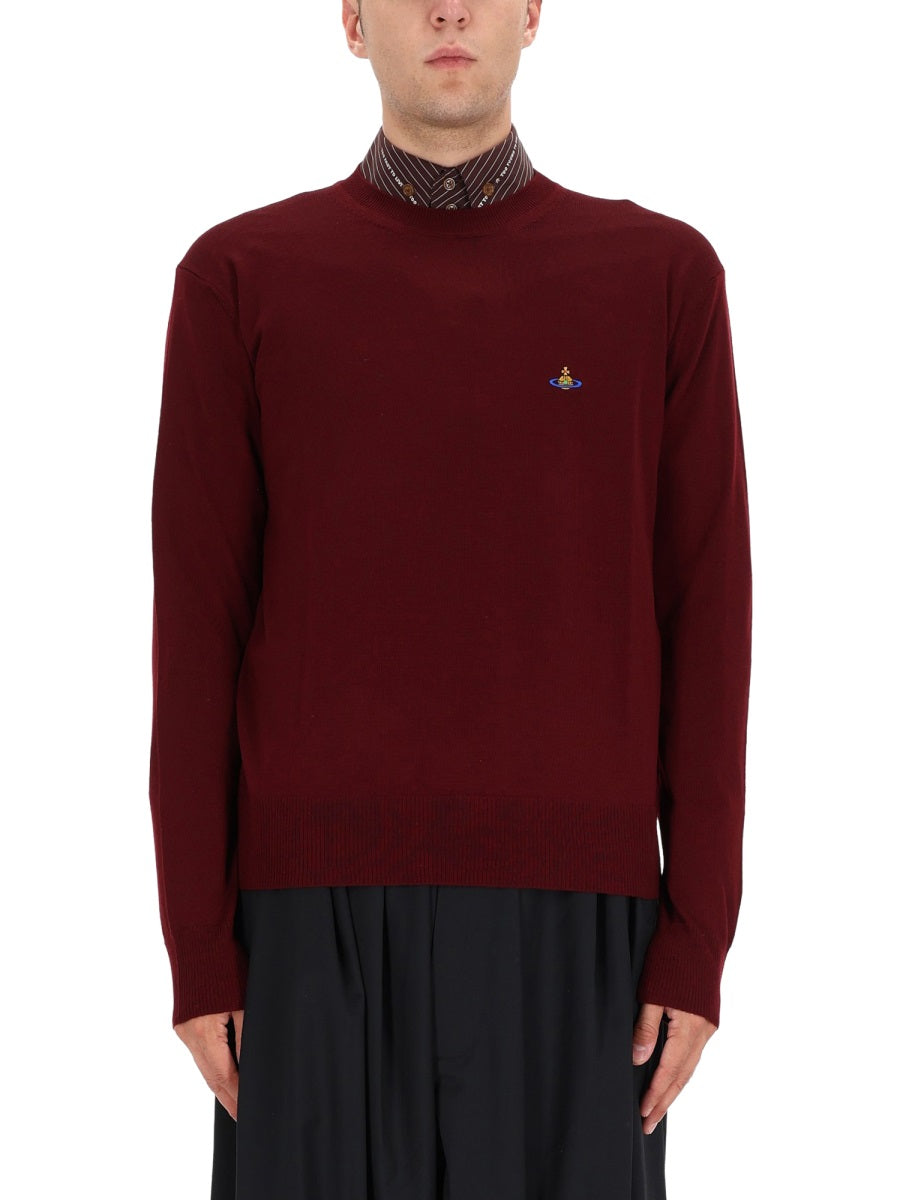 Vivienne Westwood Sweaters - Burgundy | Wanan Luxury