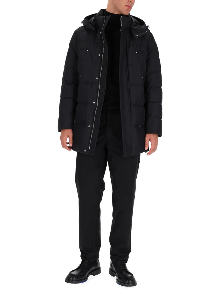 Moose Knuckles Trenches - Black | Wanan Luxury