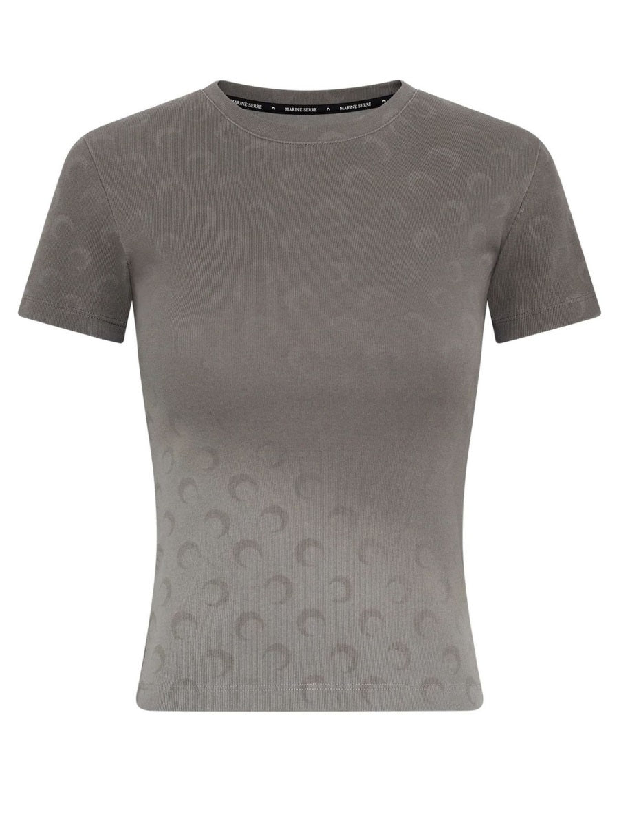 Marine Serre T shirts - Grey | Wanan Luxury