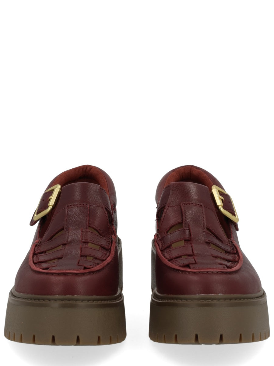 Timberland Loafers - Burgundy | Wanan Luxury