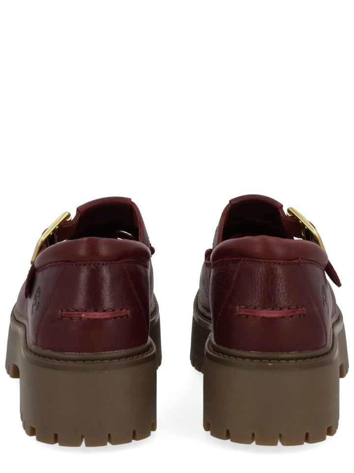 Timberland Loafers - Burgundy | Wanan Luxury