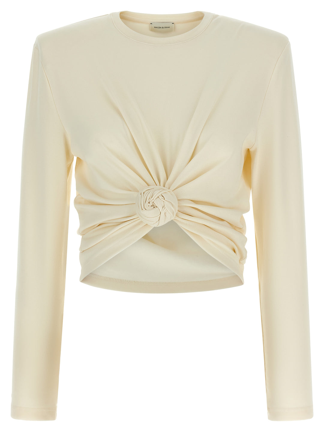 Magda Butrym Blouse 14 Cream Shirt and Blouse - White | 4f2ac805b9fb7e73dbe07ddae952b7fd09557bbd