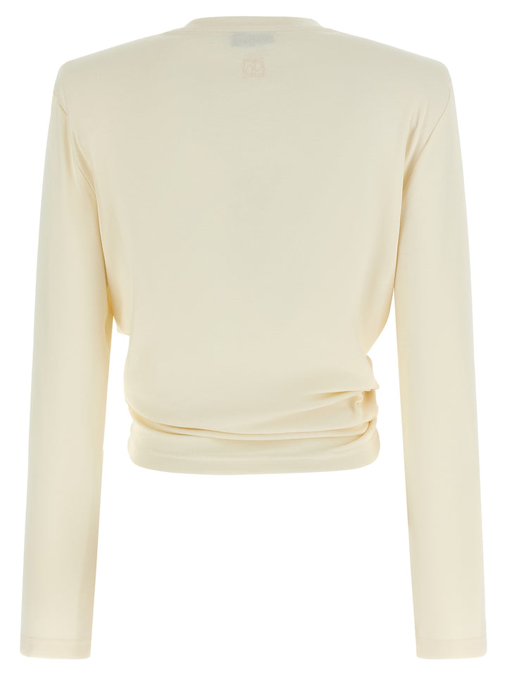 Magda Butrym Blouse 14 Cream Shirt and Blouse - White | 4a29825d825e50b6e9eea0e1c87e051b5a778d3e