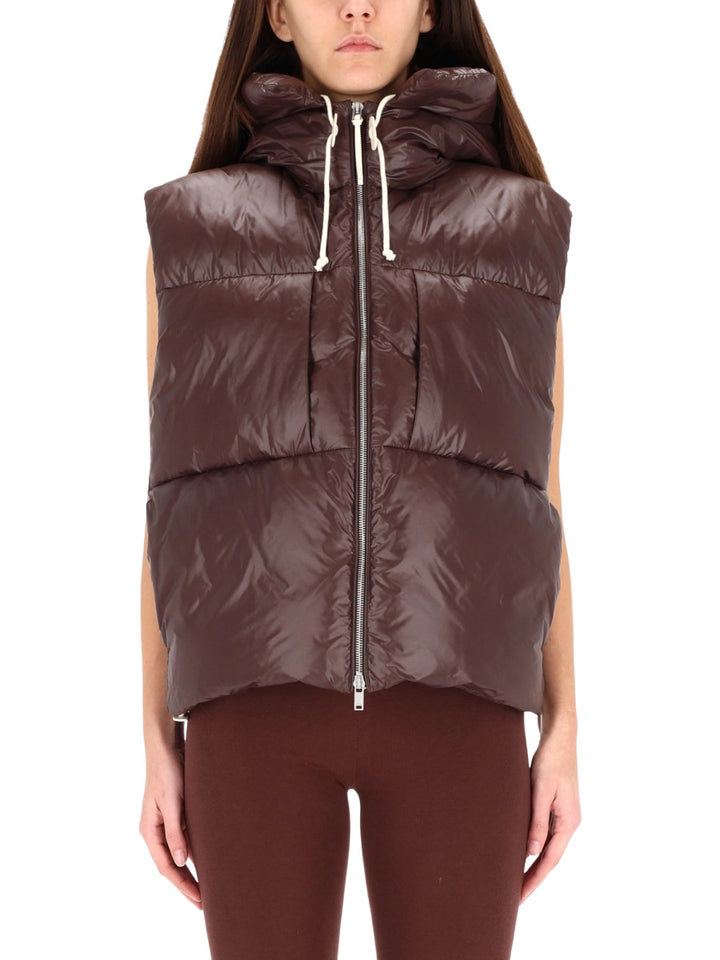 Jil Sander Gilet - Burgundy | Wanan Luxury