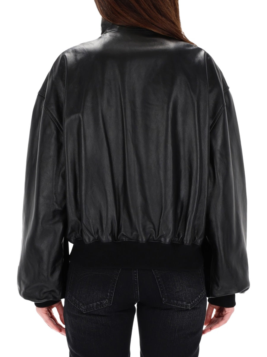 Balenciaga Leather Jackets - Black | Wanan Luxury