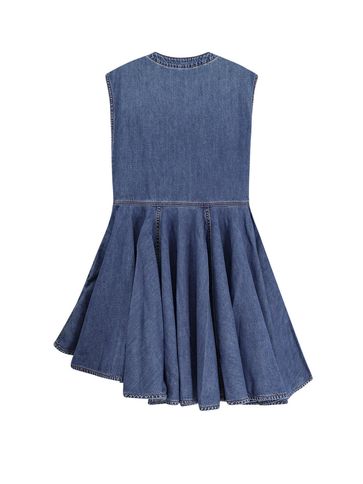 Alaia Dresses - BLEU MINERAL | f143c7c194850ac7a06976bd63559deaeab69af1