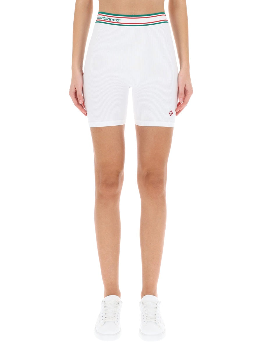 Casablanca Shorts - White | Wanan Luxury