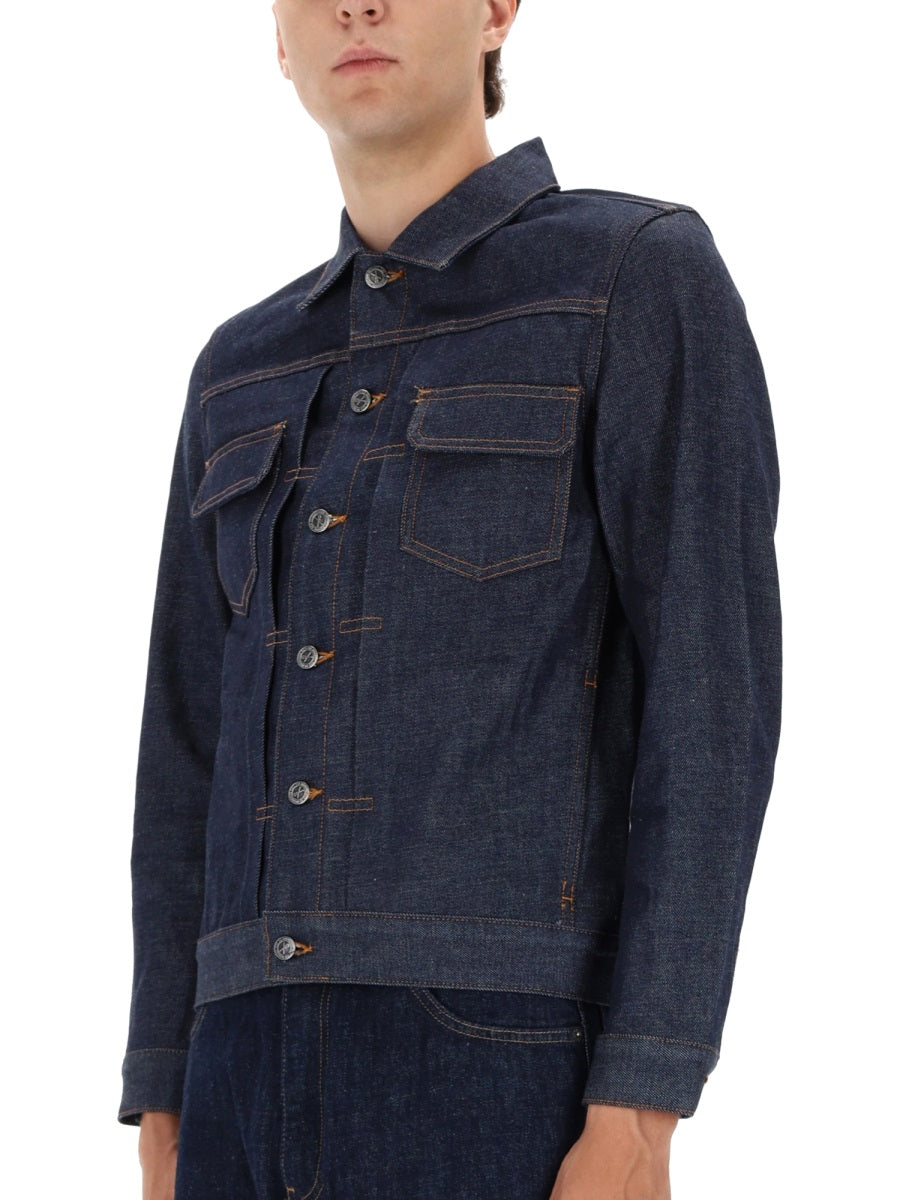 A.P.C. Jackets - Blue | e6a4810662f4b2ae8c4b5394a622a5ac2ababb2e