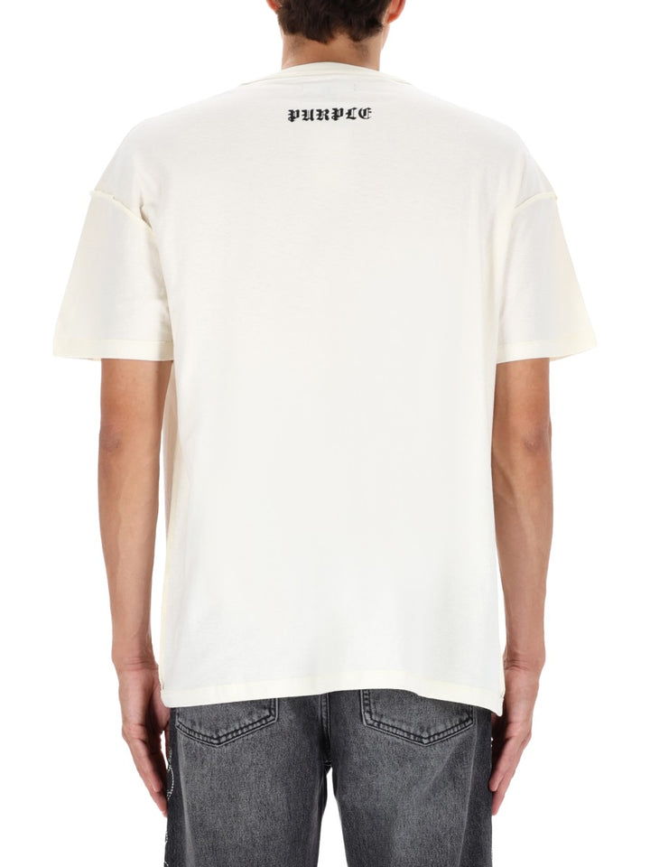 Purple Brand T shirts - White | Wanan Luxury