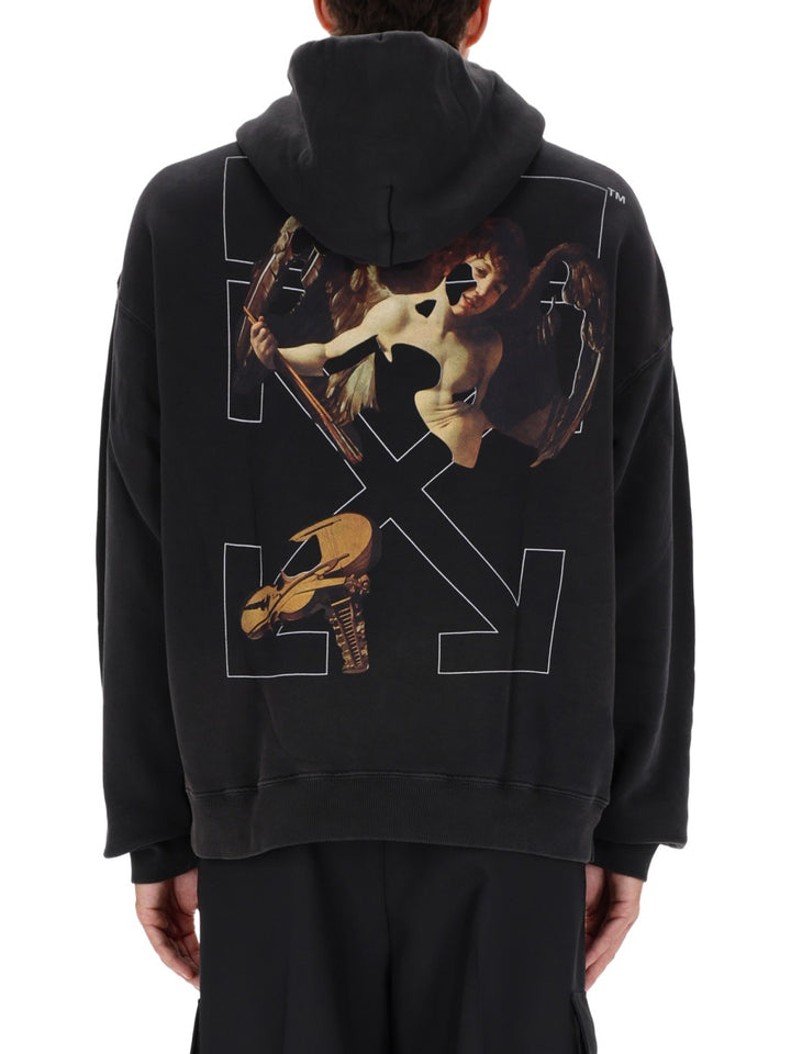 Off-White Sweatshirts - Black | Wanan Luxury