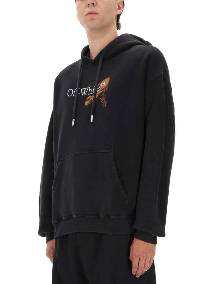 Off-White Sweatshirts - Black | Wanan Luxury
