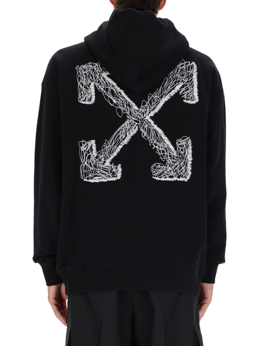 Off-White Sweatshirts - Black | Wanan Luxury