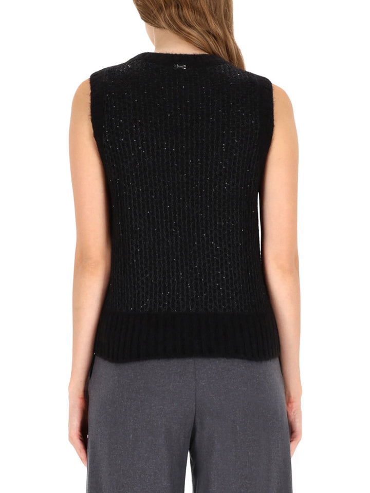 Herno Gilet - Black | Wanan Luxury
