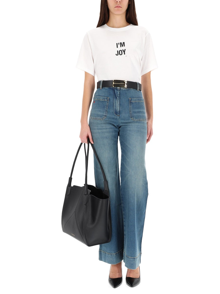 Victoria Beckham T shirts - White | Wanan Luxury