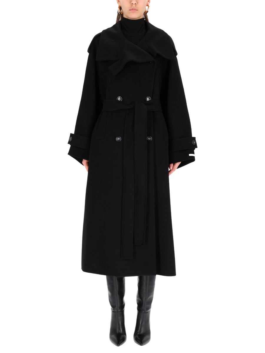 Sportmax Trenches - Black | Wanan Luxury