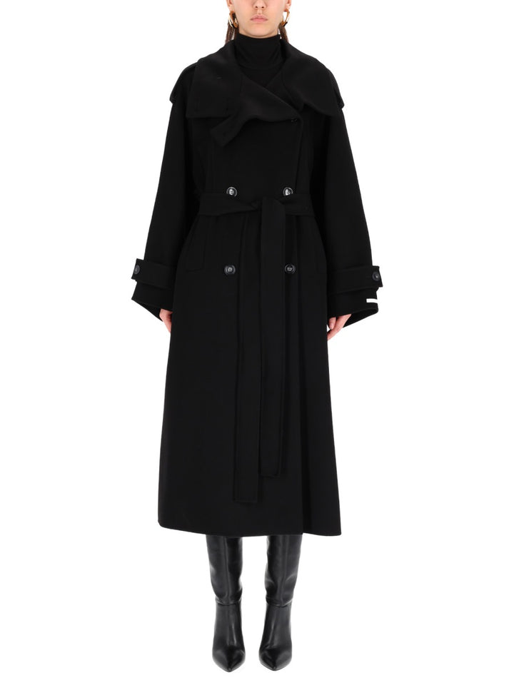 Sportmax Trenches - Black | Wanan Luxury