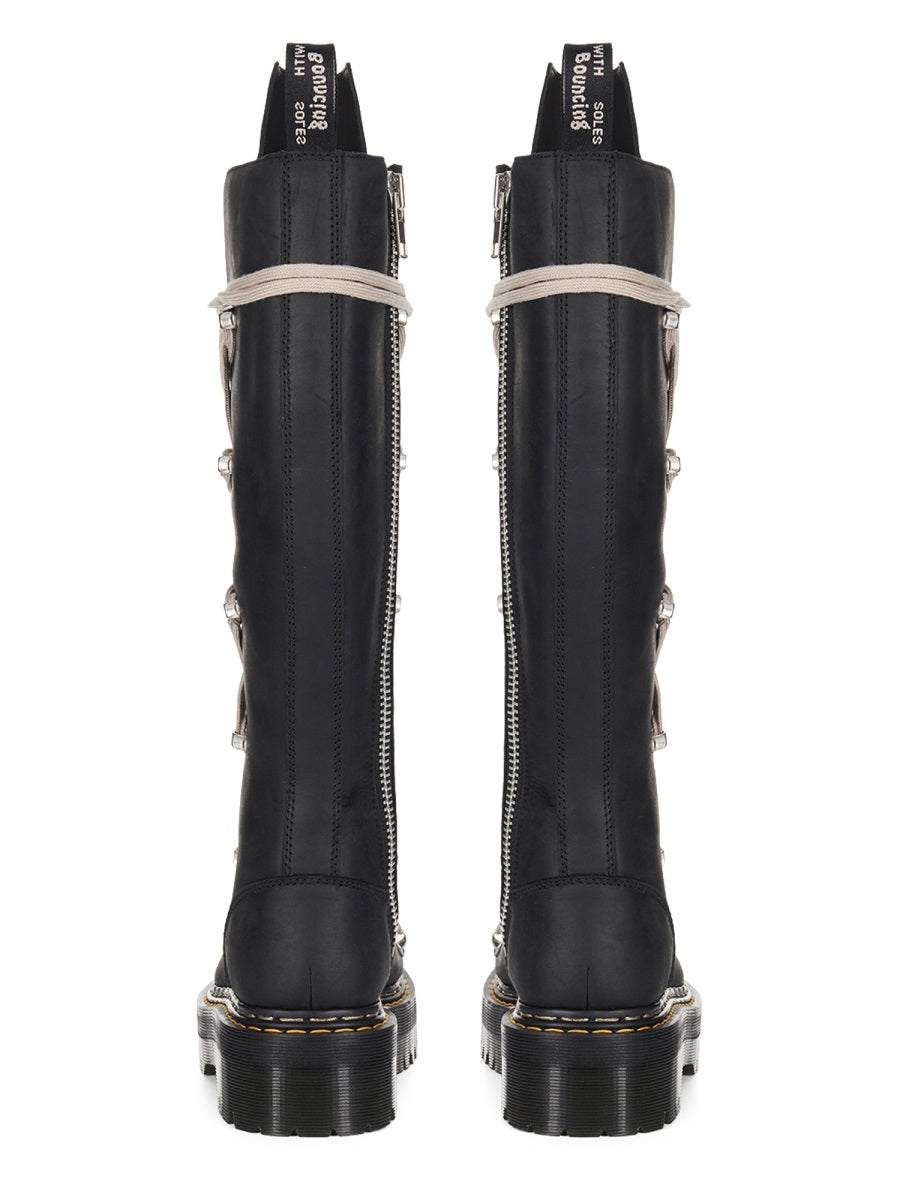 DR. MARTENS X RICK OWENS Boots - Black | Wanan Luxury