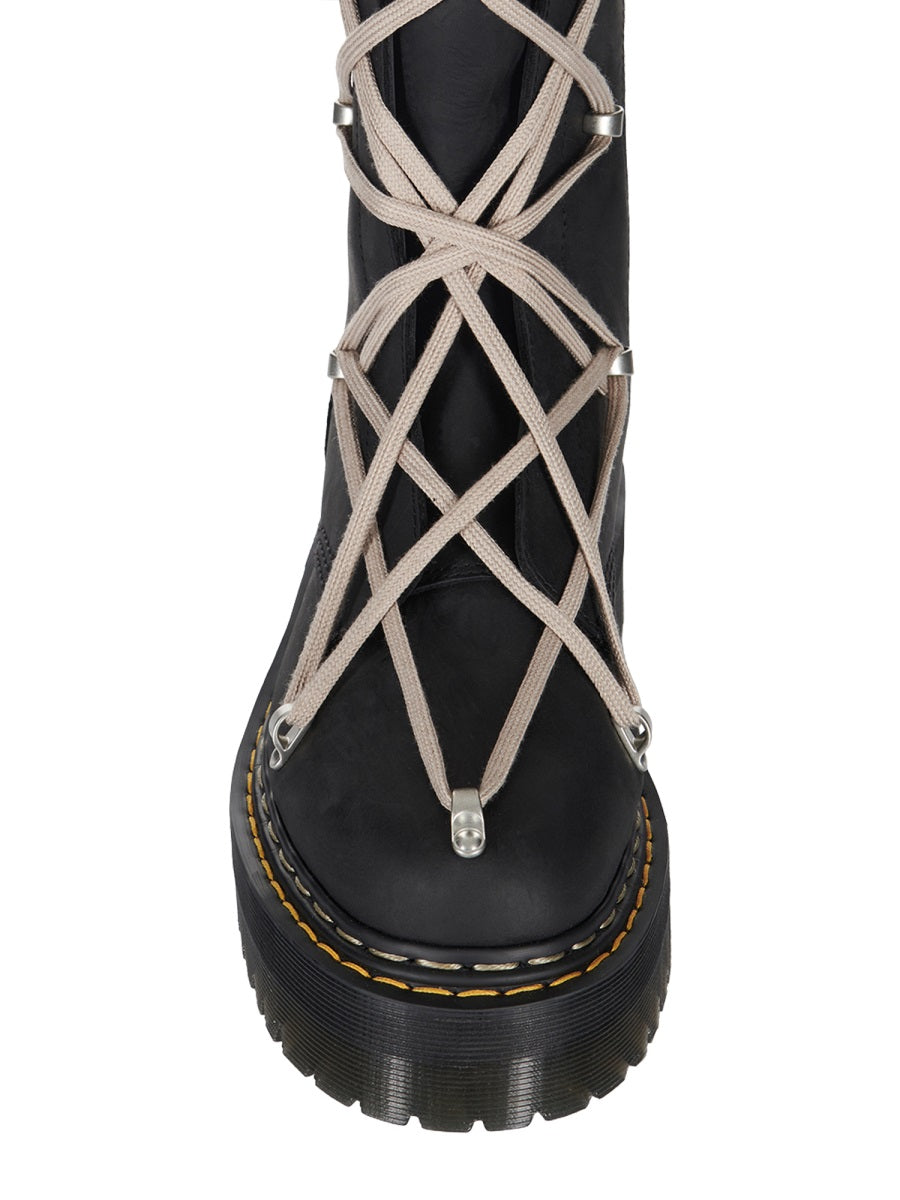 DR. MARTENS X RICK OWENS Boots - Black | Wanan Luxury