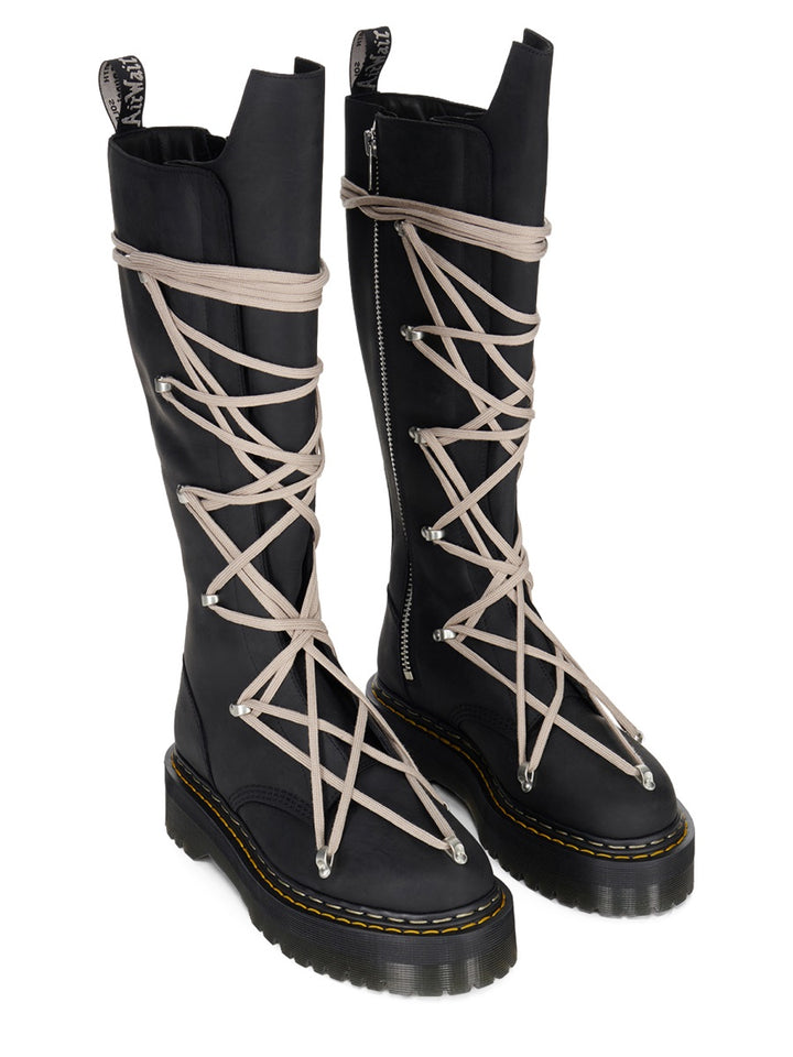 DR. MARTENS X RICK OWENS Boots - Black | Wanan Luxury
