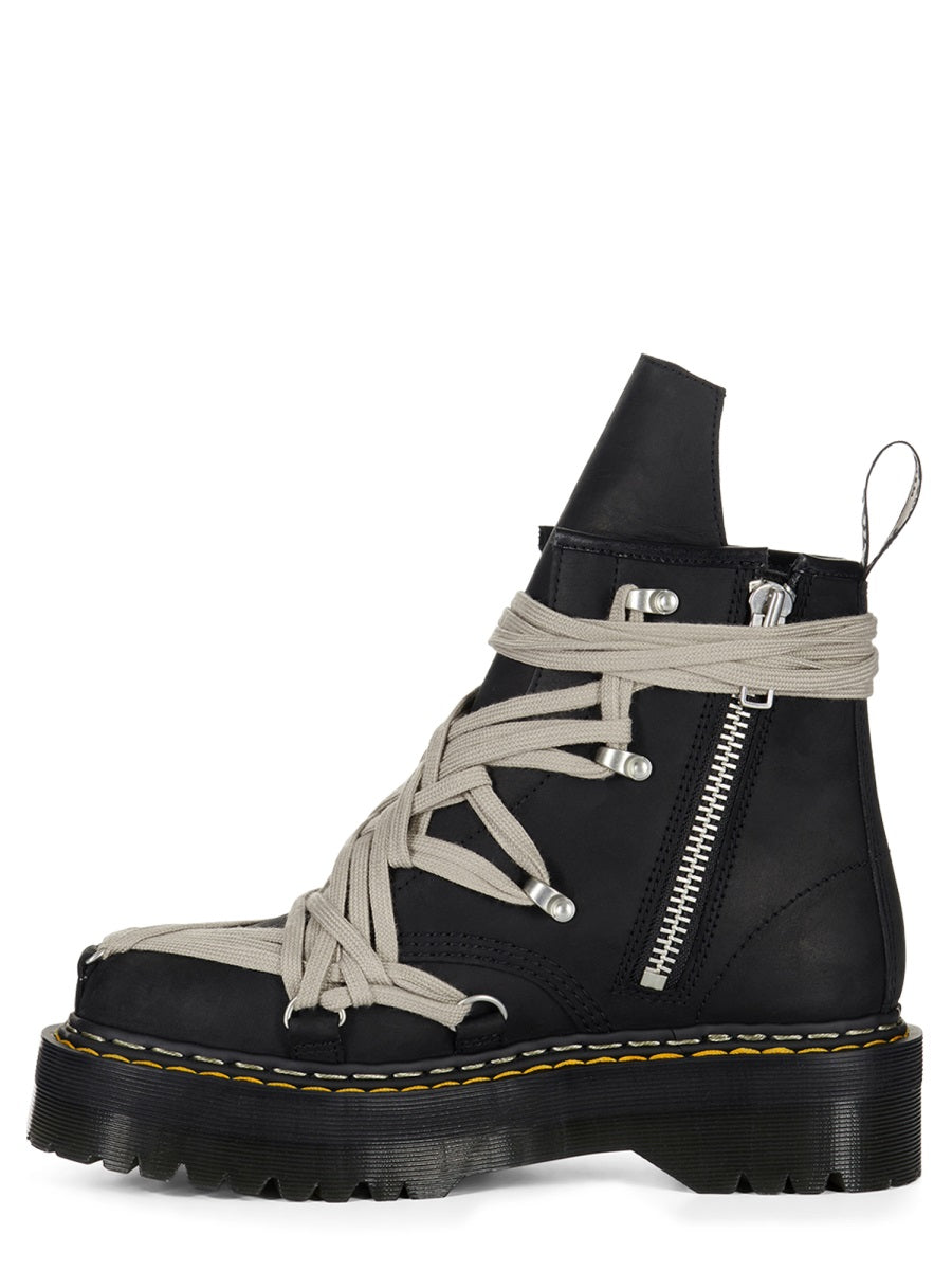 DR. MARTENS X RICK OWENS Boots - Black | Wanan Luxury