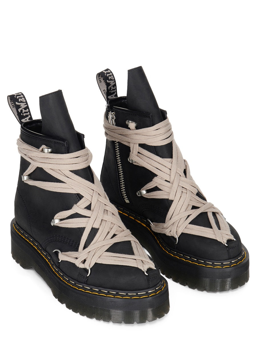 DR. MARTENS X RICK OWENS Boots - Black | Wanan Luxury