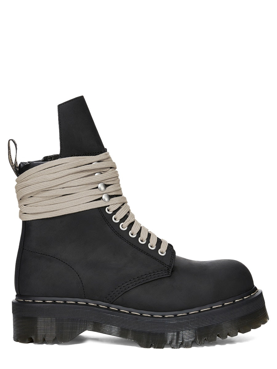 DR. MARTENS X RICK OWENS Boots - Black | Wanan Luxury