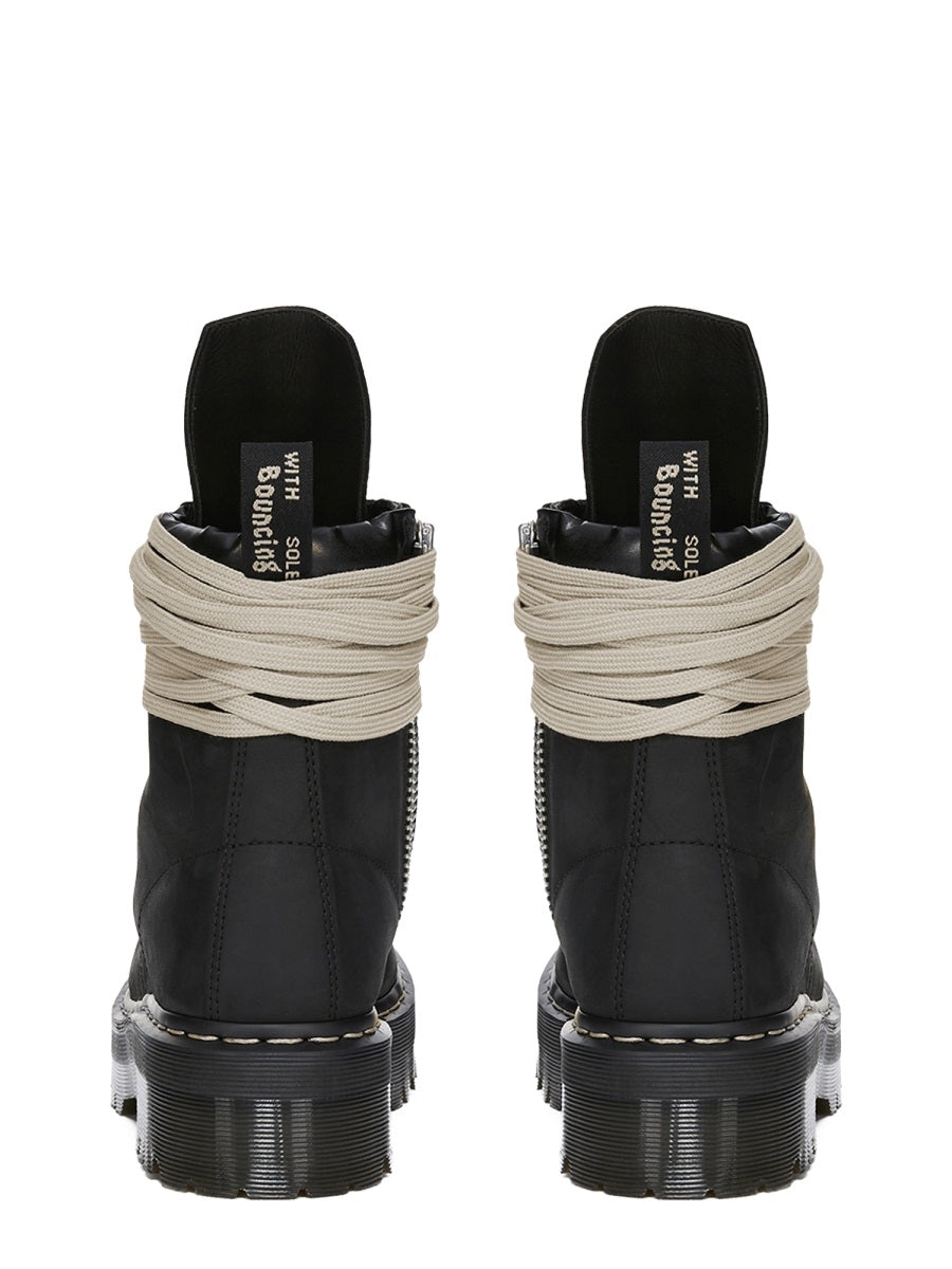 DR. MARTENS X RICK OWENS Boots - Black | Wanan Luxury