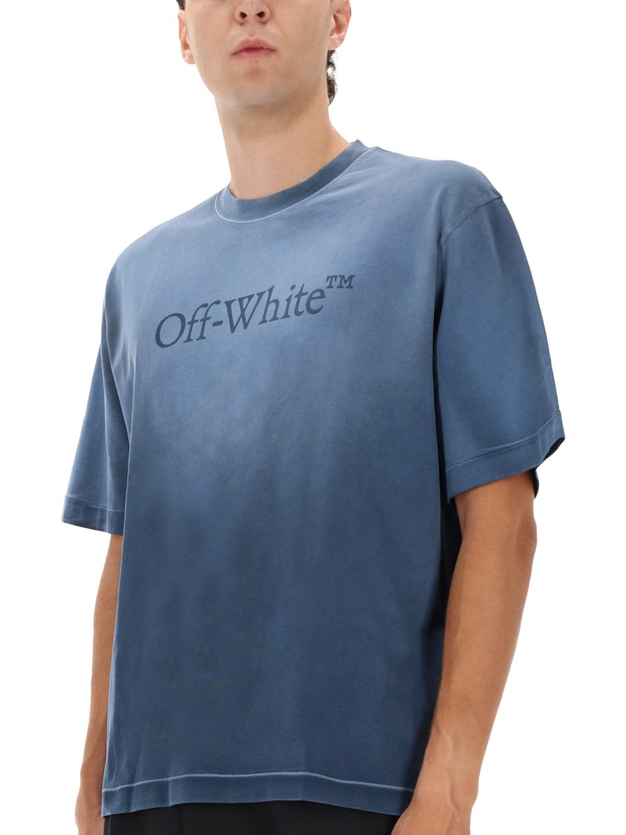 Off-White T shirts - Blue | Wanan Luxury