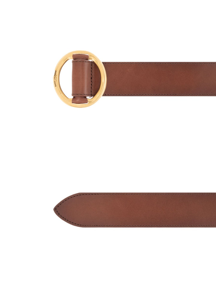 Saint Laurent Belts - Brown | Wanan Luxury